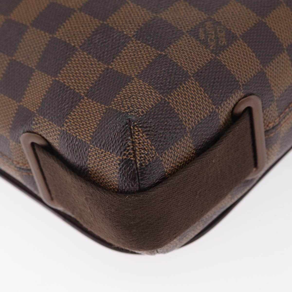 Louis Vuitton Brooklyn Damier, Brown, Canvas, Shoulder Bag