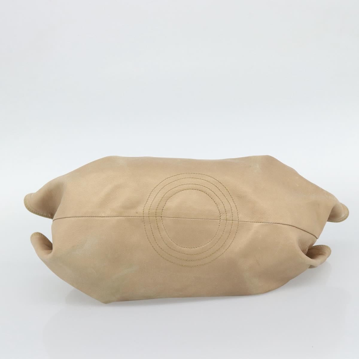 Loewe Anagram Logo Nappa Aire Hand Leather, Beige, Leather, Handbag
