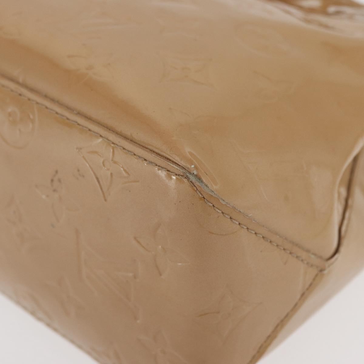 Louis Vuitton Reade Monogram Vernis, Brown, Patent Leather, Handbag