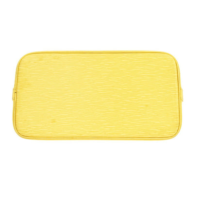 Louis Vuitton Alma Epi Leather, Yellow, Leather, Handbag
