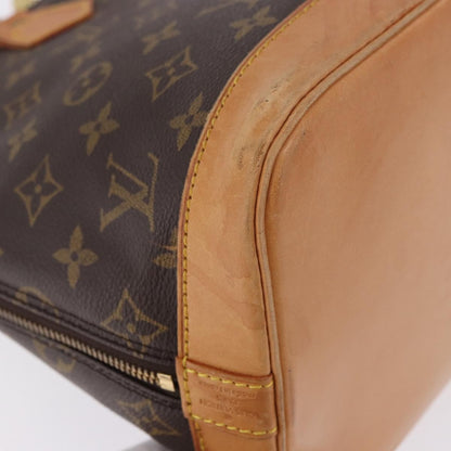Louis Vuitton Vintage Alma Monogram Canvas, Brown, Canvas, Handbag