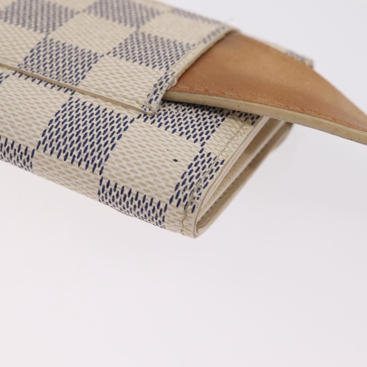 Louis Vuitton Solo Belt Damier, White, Canvas, Clutch