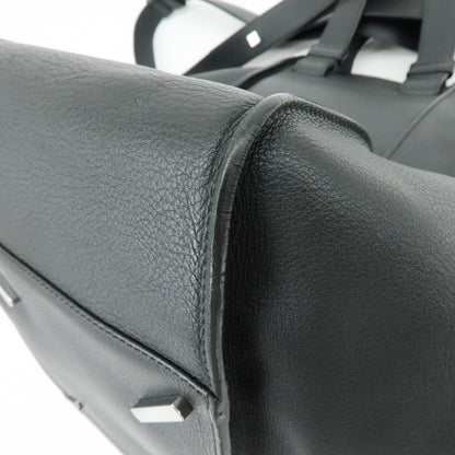 Loewe Hammock Leather, Black, Leather, Handbag