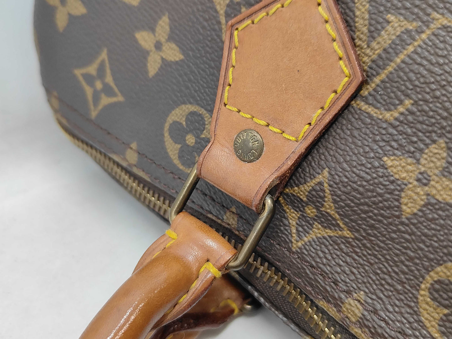 Louis Vuitton Speedy Monogram, Brown, Canvas, Handbag
