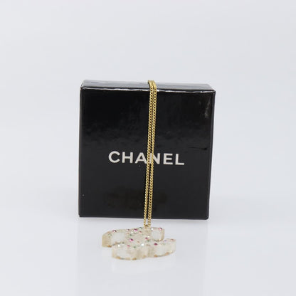 Chanel CC Pendant Multicolor Crystal Embellished Metal, Multicolour, Metal, Necklace