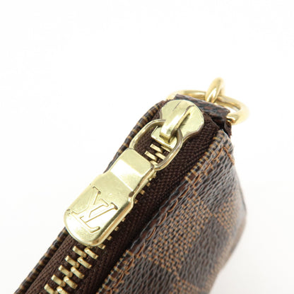 Louis Vuitton Pochette Accessoires Limited Edition Damier, Brown, Canvas, Clutch