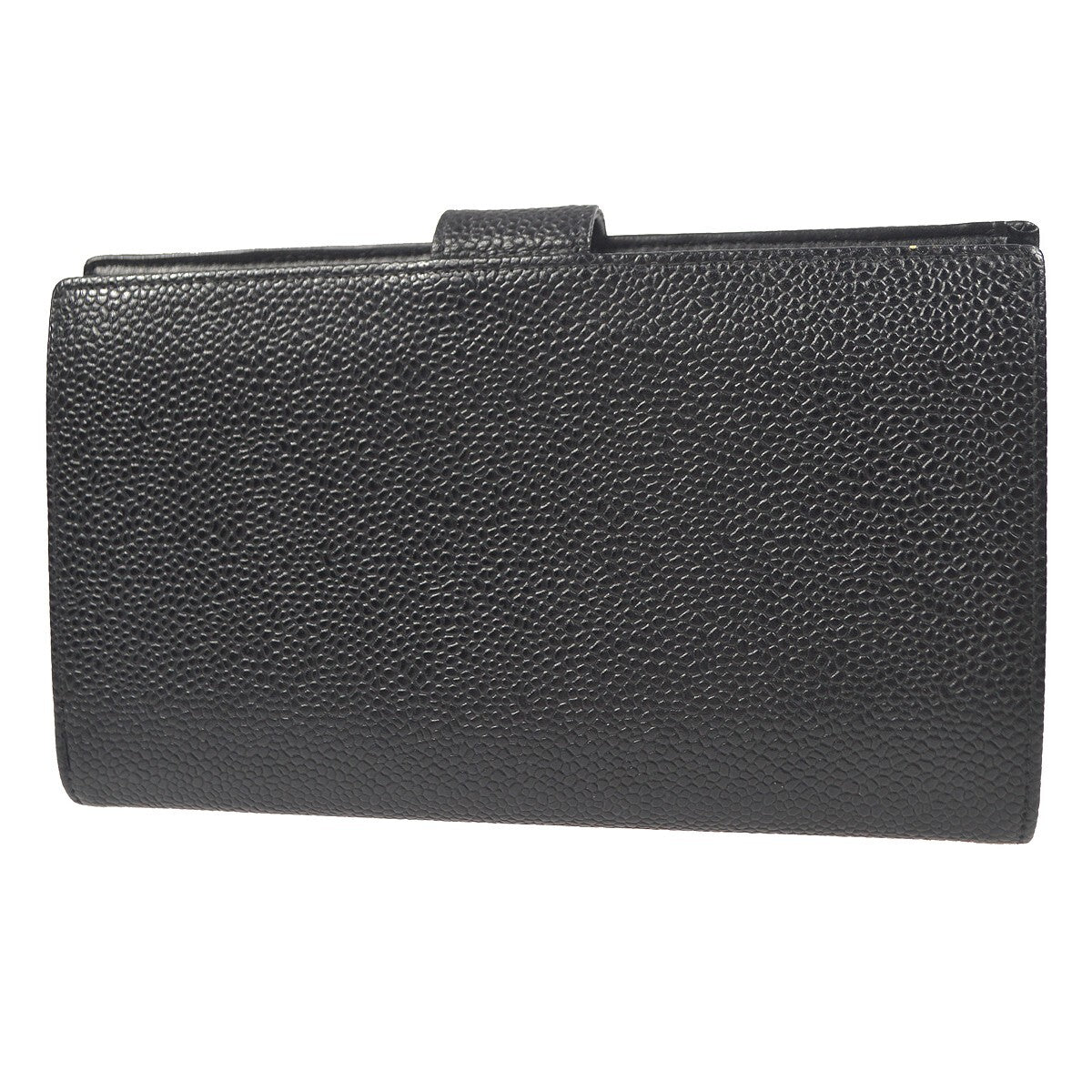 Chanel Timeless CC French Caviar, Black, Leather, Wallet