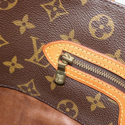 Louis Vuitton Shopping Sac Monogram Canvas, Brown, Canvas, Handbag