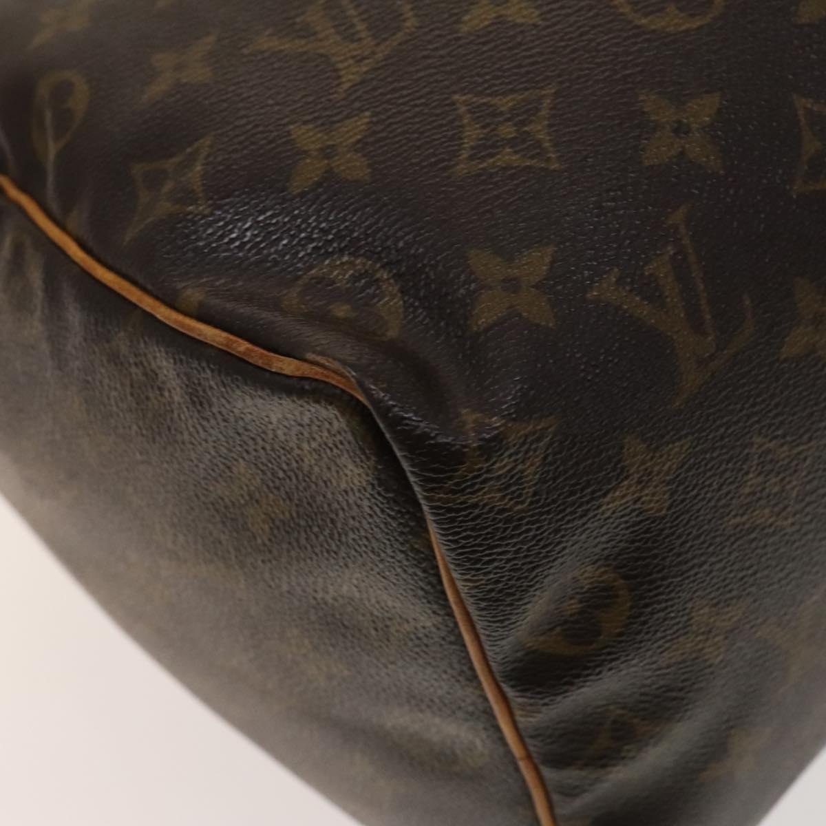 Louis Vuitton Speedy Handbag Monogram Canvas, BROWN, CANVAS, Handbag