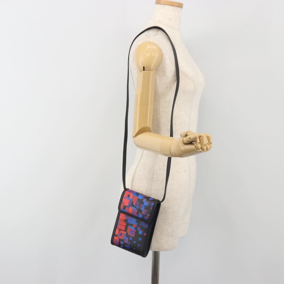 Gucci Flap Printed Coated Canvas, Multicolour, PVC, Shoulder Bag