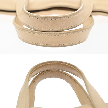 Loewe Vintage Leather, Beige, Leather, Tote Bag