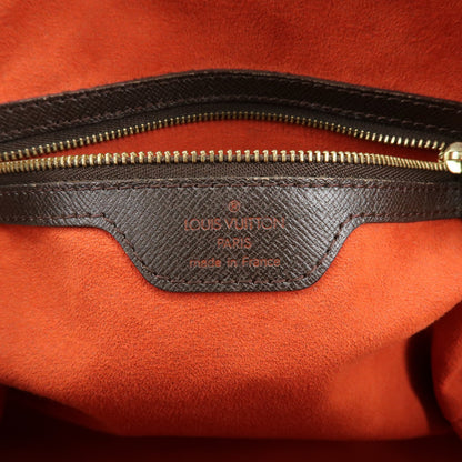 Louis Vuitton Triana Damier, Brown, Canvas, Handbag