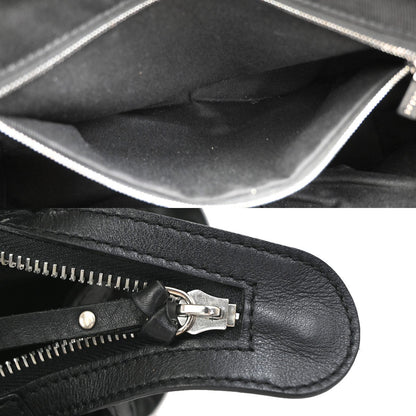 Celine C Macadam Suede, Black, Suede, Handbag