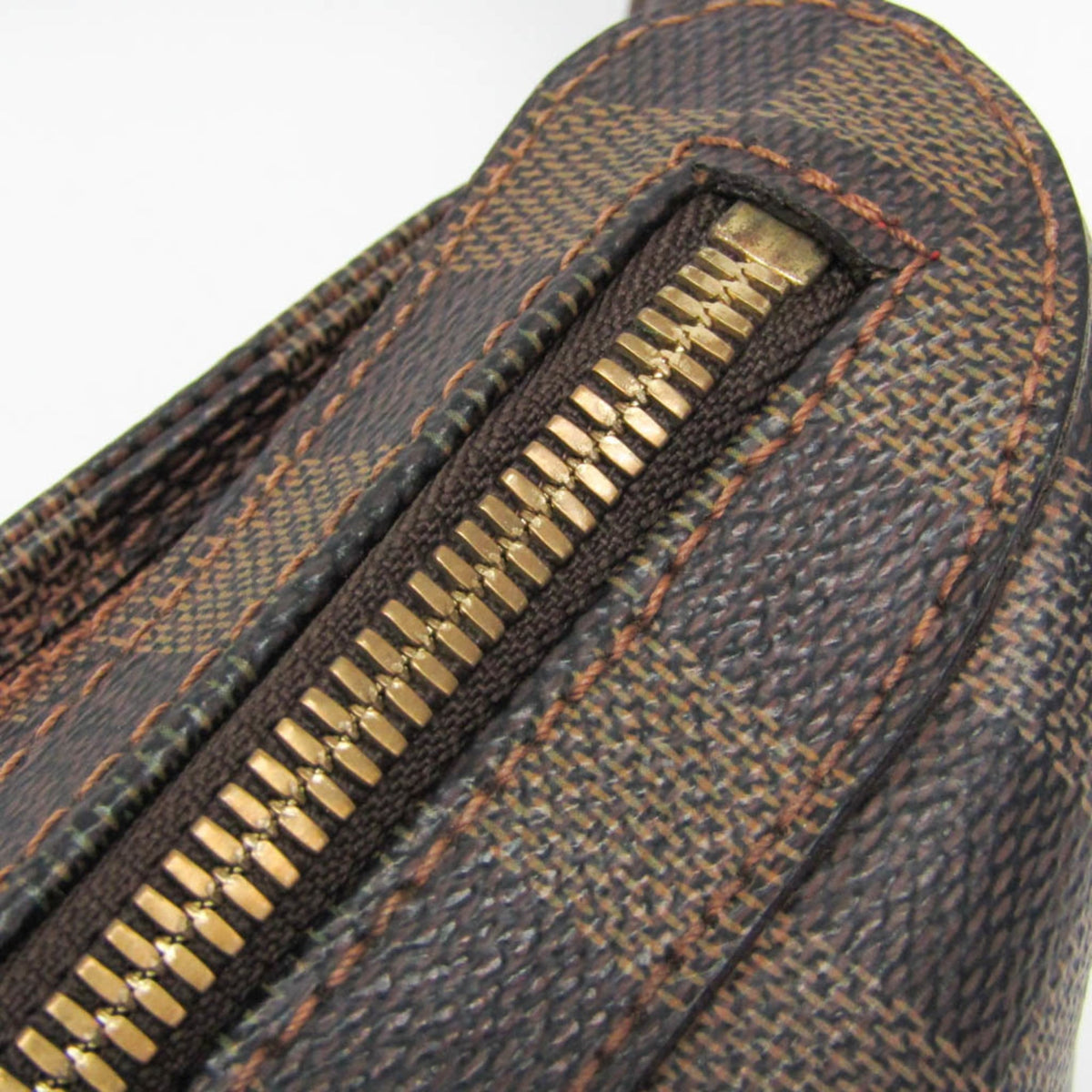 Louis Vuitton Geronimos Waist Damier Ebene, Brown, Canvas, Shoulder Bag
