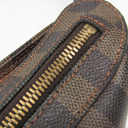 Louis Vuitton Geronimos Waist Damier Ebene, Brown, Canvas, Shoulder Bag