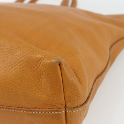 Prada Convertible Shopper Vitello Daino, Brown, Leather, Tote Bag