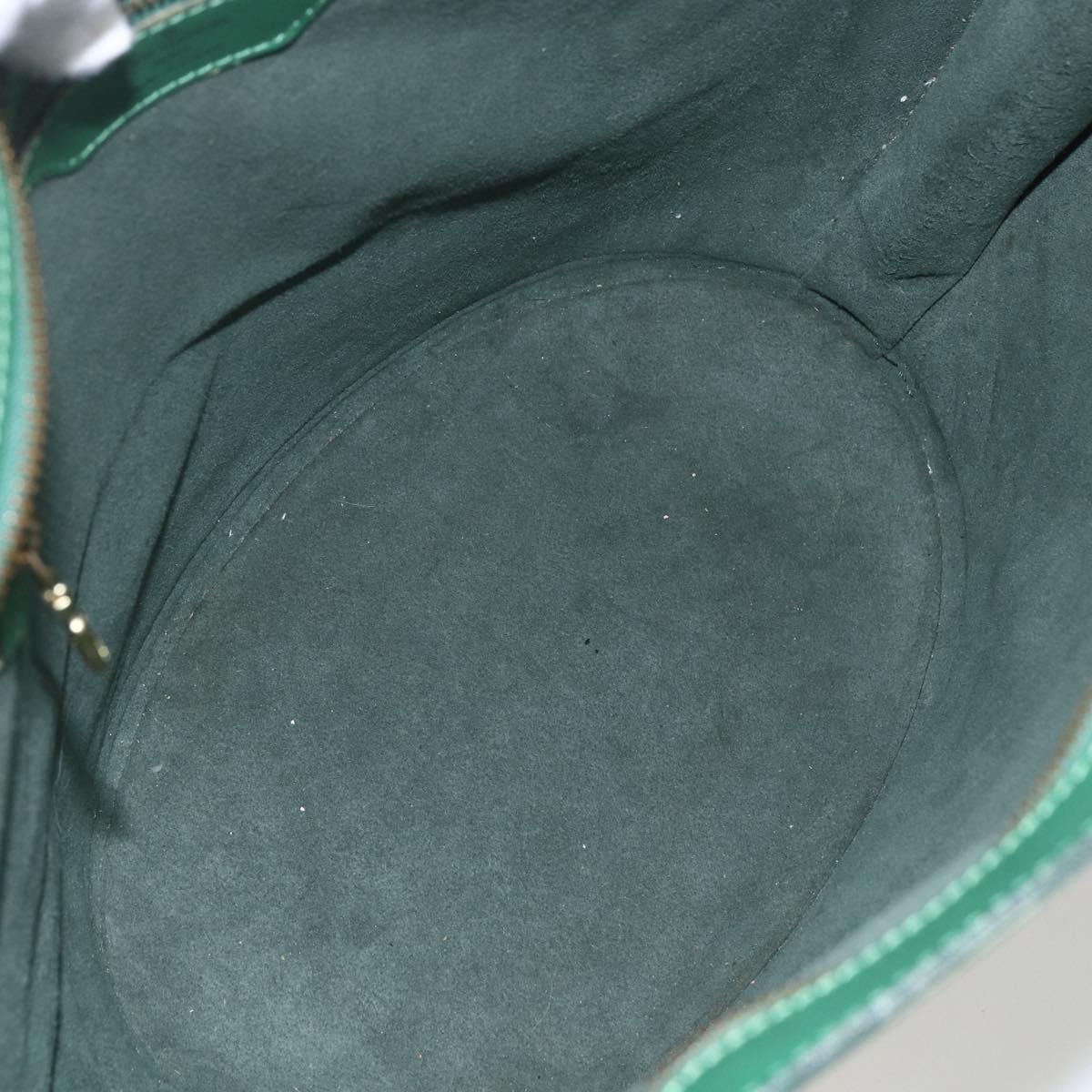 Louis Vuitton Saint Jacques Handbag Epi Leather, GREEN, LEATHER, Shoulder bag