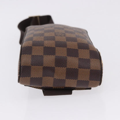 Louis Vuitton Geronimos Damier, Brown, Canvas, Clutch