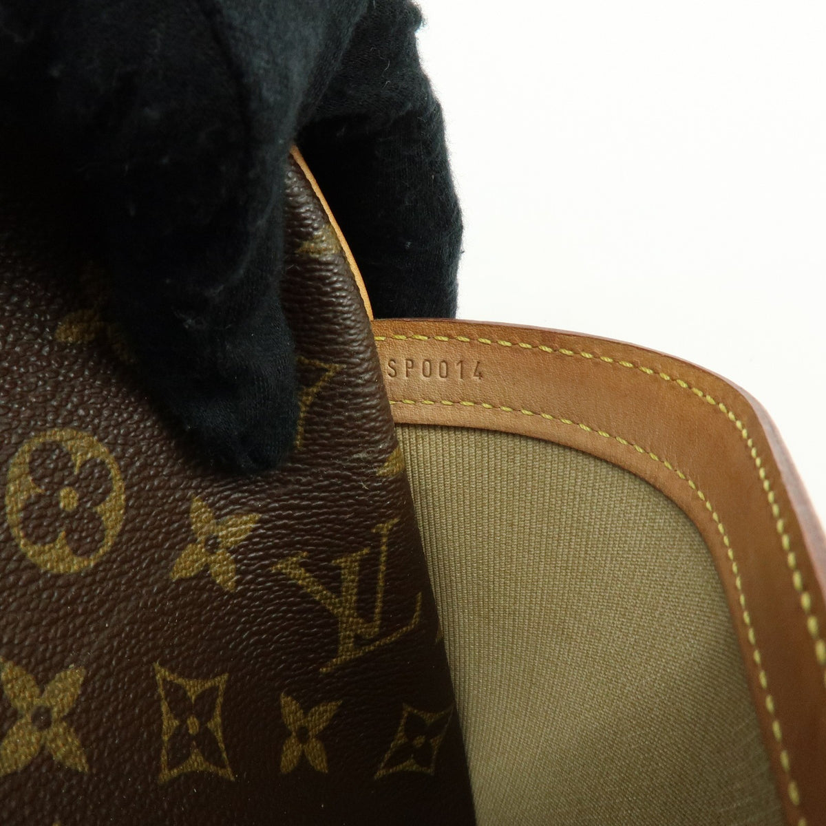 Louis Vuitton Reporter Monogram Canvas, Brown, Canvas, Shoulder Bag