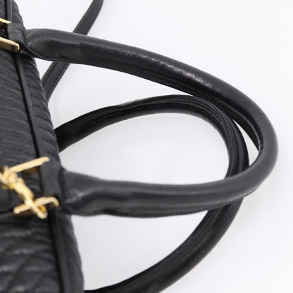 Bally Handbag Leather, Black, Leather, Handbag