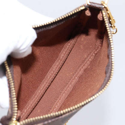 Louis Vuitton Pochette Accessoires Limited Edition Damier, Brown, Canvas, Clutch