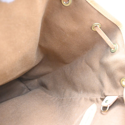 Louis Vuitton Montsouris Monogram, Brown, Canvas, Backpack