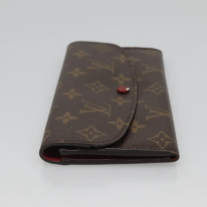 Louis Vuitton Emilie Monogram Canvas, Red, Canvas, Wallet