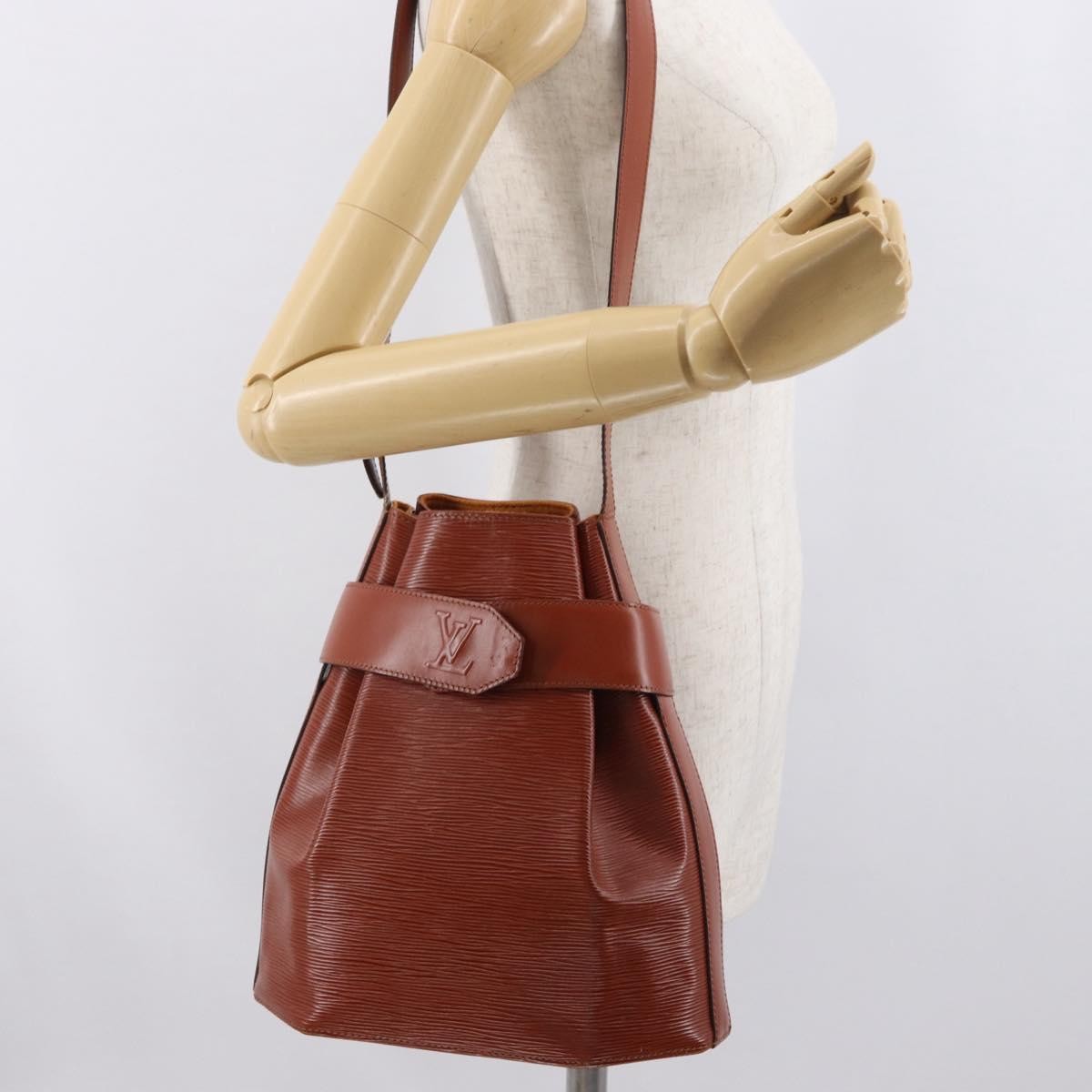 Louis Vuitton Vintage Sac d'Epaule Epi Leather, Brown, Leather, Shoulder Bag