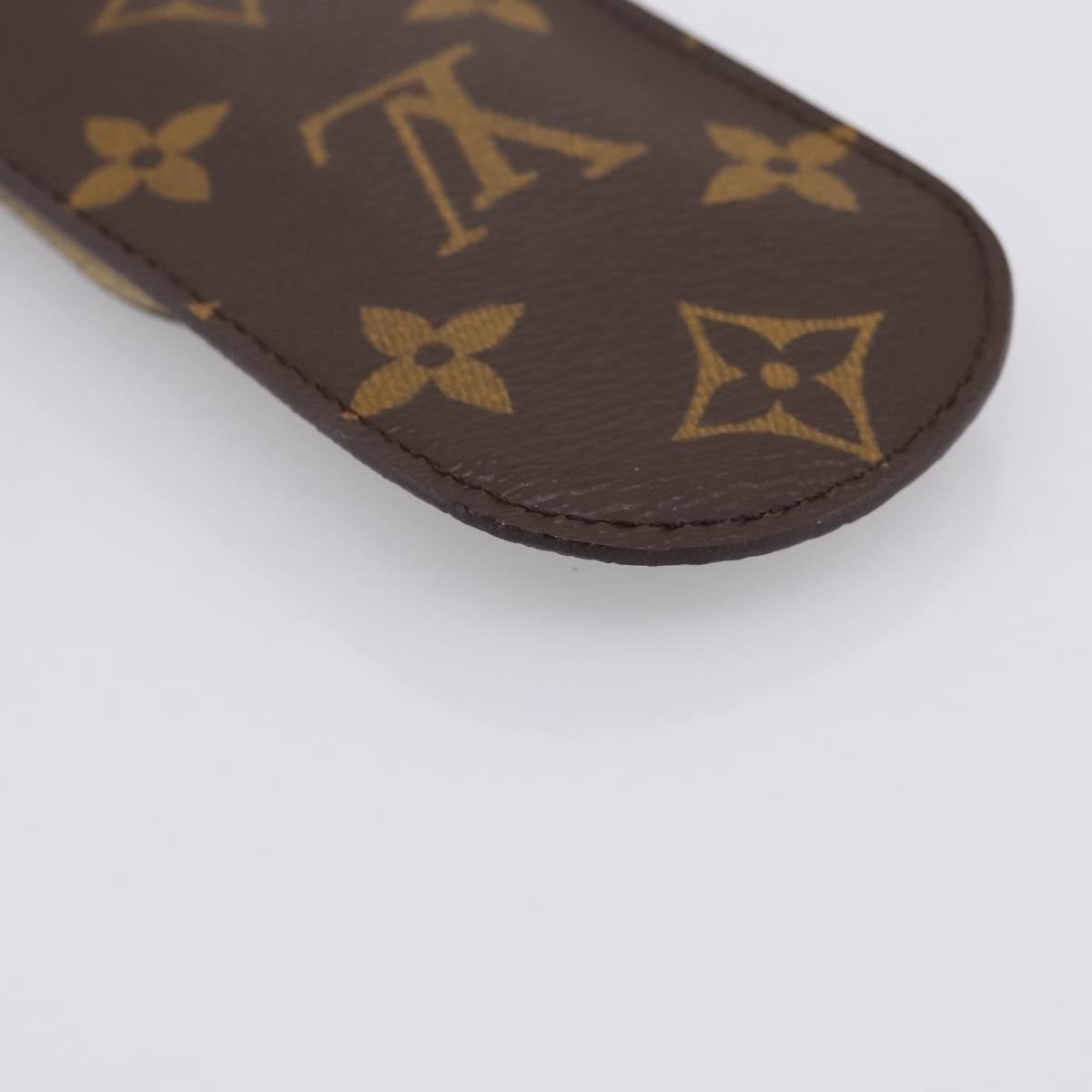 Louis Vuitton Etui à stylo Canvas, Brown, Canvas, Clutch