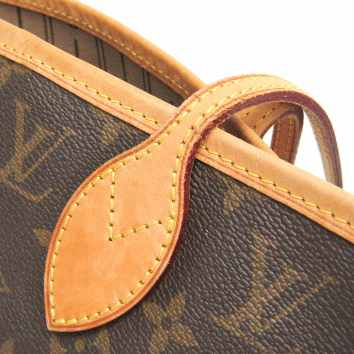 Louis Vuitton Neverfull Monogram Canvas, Brown, Canvas, Tote Bag