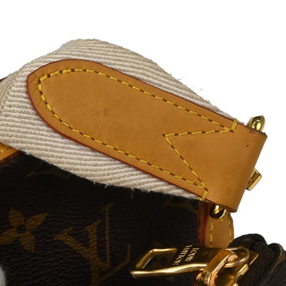 Louis Vuitton Nigo Trio Messenger Limited Edition Stripes Monogram Canvas, Brown, Canvas, Shoulder Bag