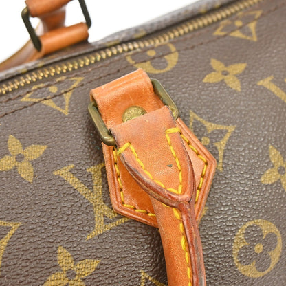 Louis Vuitton Speedy Monogram Canvas, Brown, Canvas, Handbag