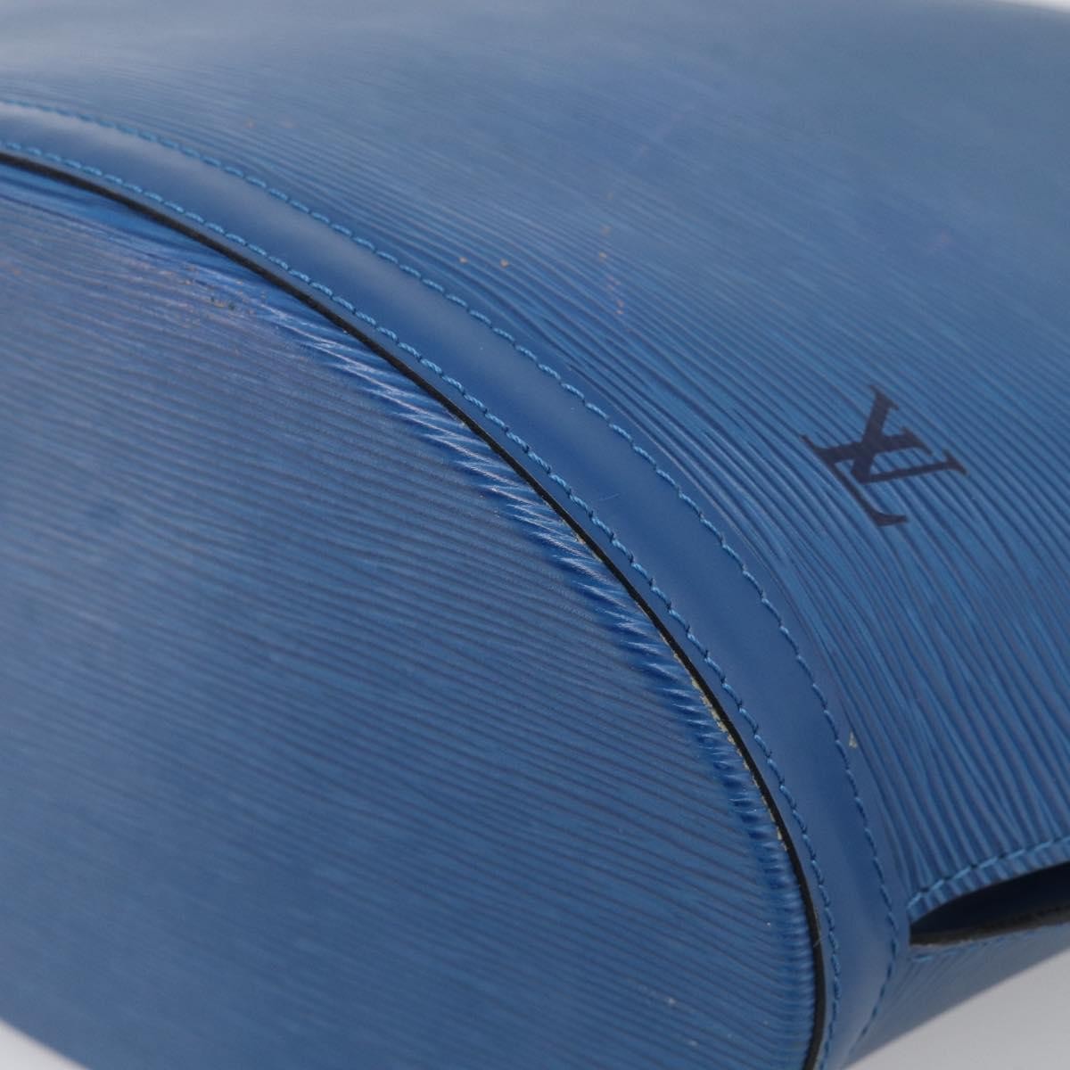 Louis Vuitton Saint Jacques Epi Leather, Blue, Leather, Handbag