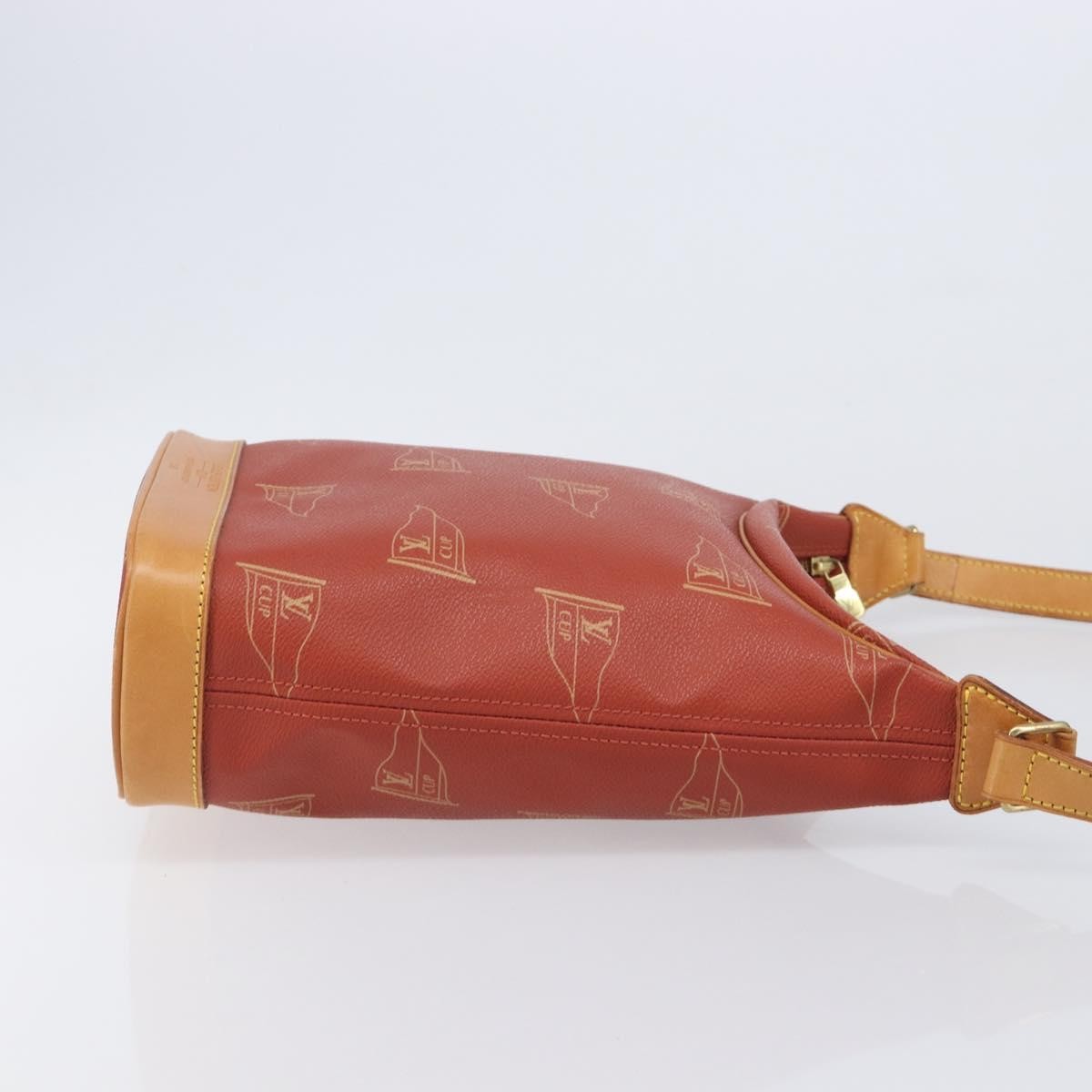 Louis Vuitton Cup le touquet Cup Canvas, Red, Canvas, Shoulder Bag