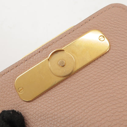 Valentino Garavani VSling Leather, Pink, Leather, Shoulder Bag