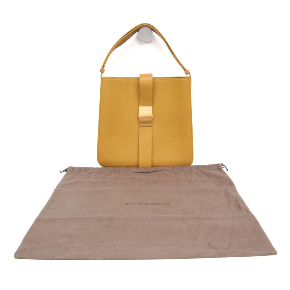 Bottega Veneta Marie Nappa Leather, Yellow, Leather, Shoulder Bag