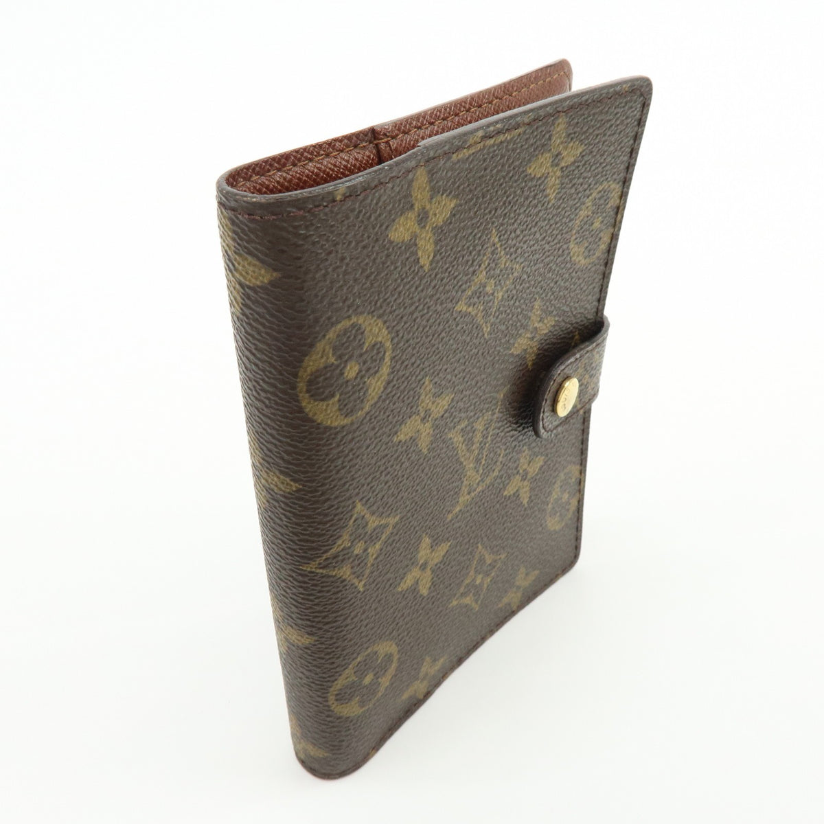 Louis Vuitton Agenda Cover Monogram Canvas, Brown, Canvas, Wallet