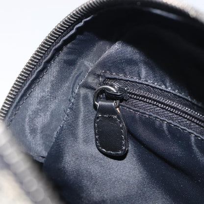 Christian Dior Trotter Double Saddle Canvas, Black, Canvas, Handbag