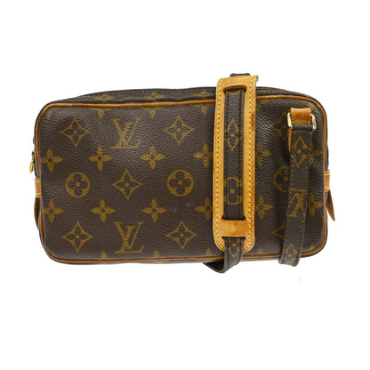 Louis Vuitton Marly Monogram, Brown, Canvas, Handbag