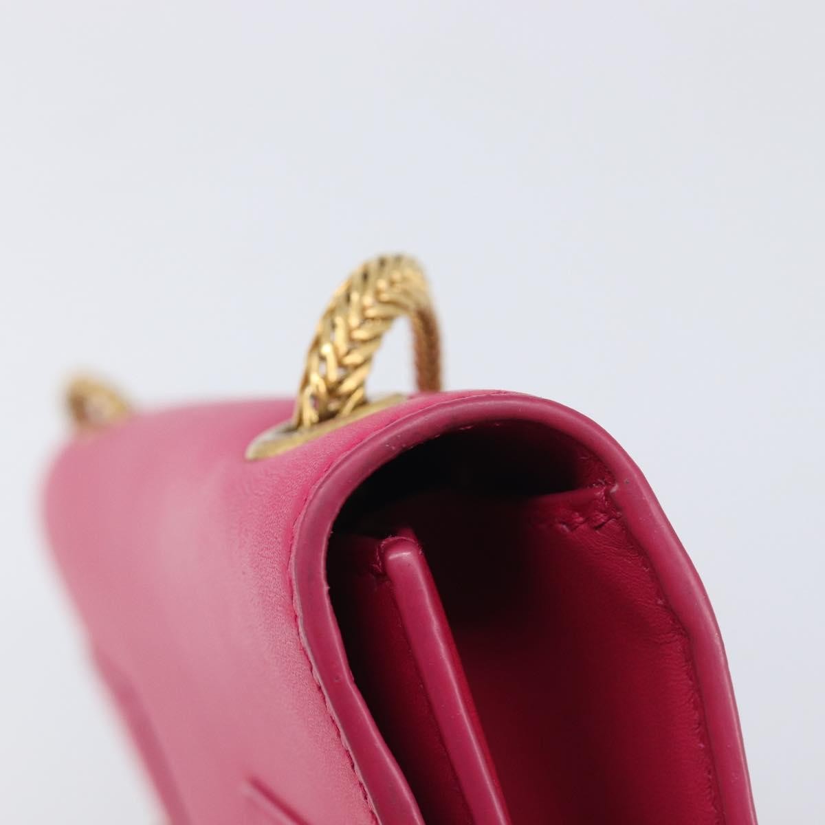 Saint Laurent Betty Leather, Pink, Leather, Handbag