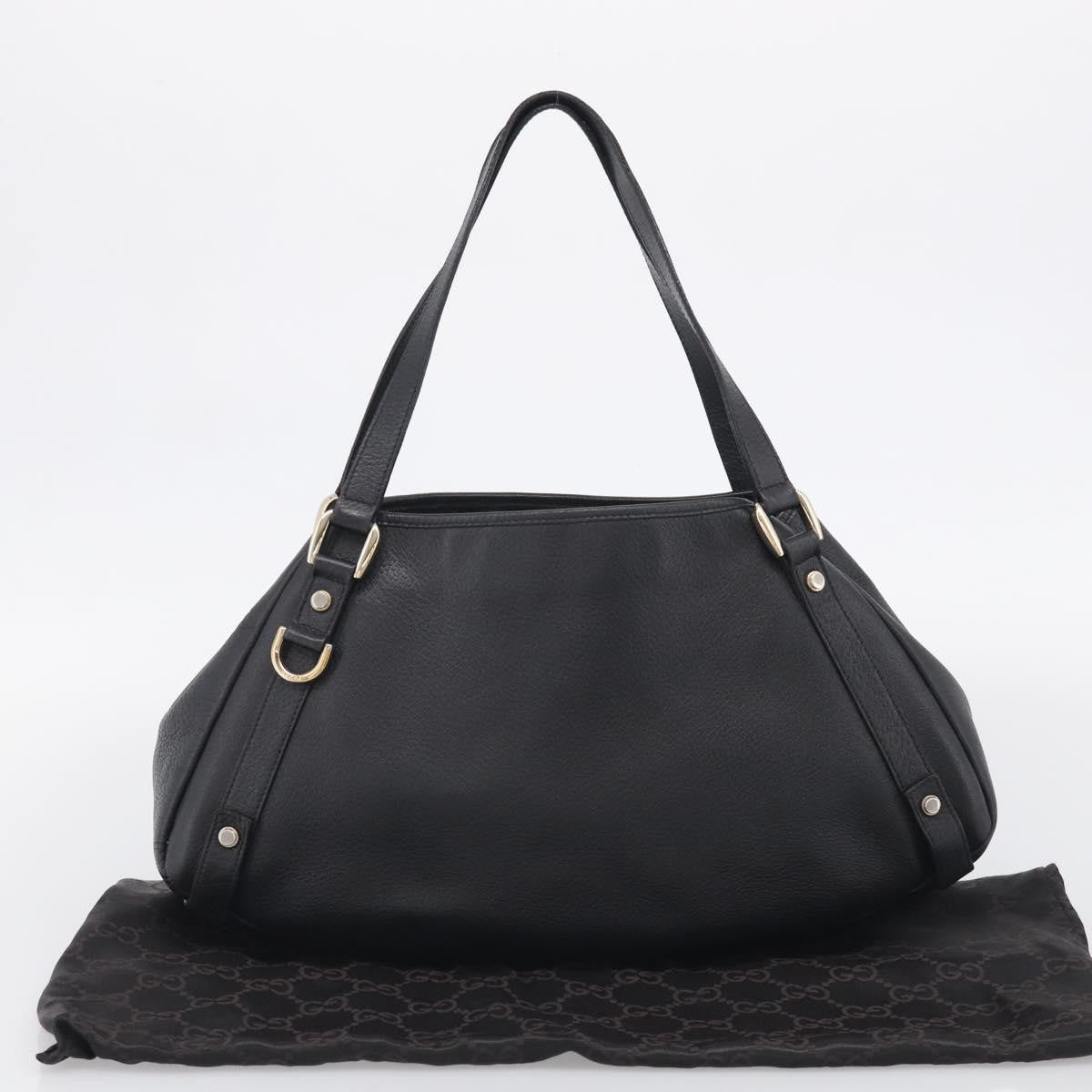 Gucci Abbey Leather, Black, Leather, Shoulder Bag