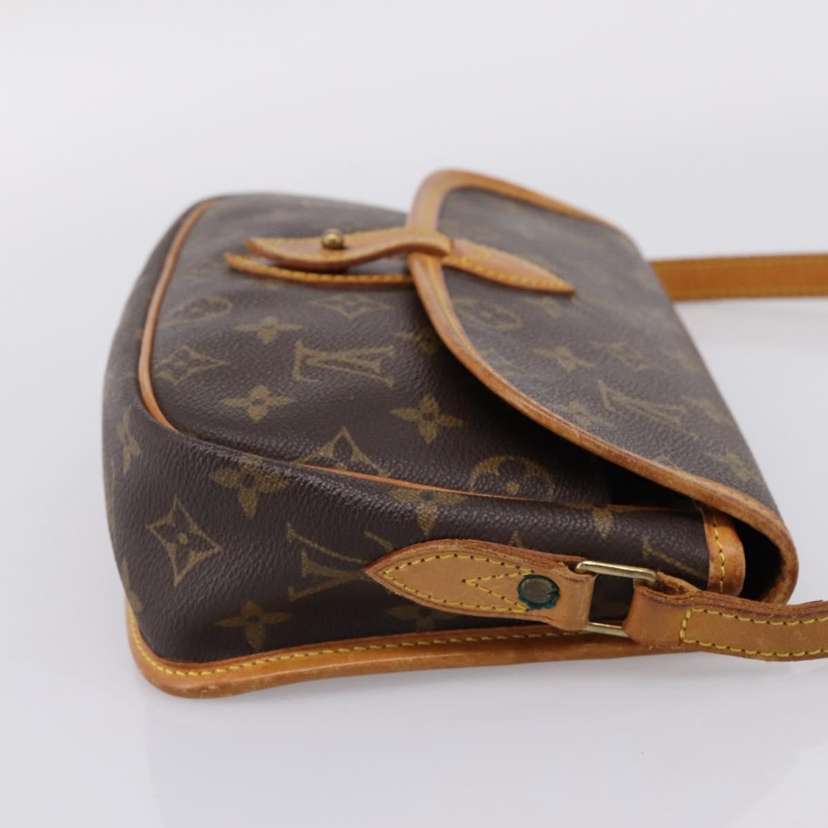 Louis Vuitton Sac Gibeciere Messenger Monogram Canvas, Brown, Canvas, Shoulder Bag