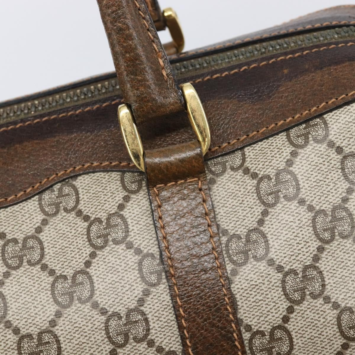 Gucci GG supreme GG canvas, Beige, PVC, Handbag