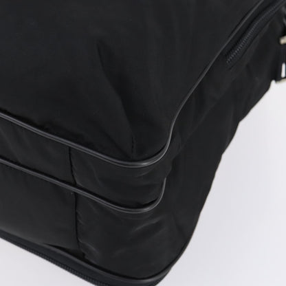 Prada Porta Computer Tessuto and Saffiano Leather, Black, Nylon, Briefcase