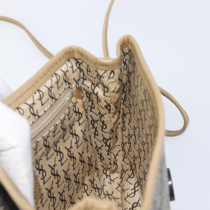 Saint Laurent Vintage Shoulder bag Canvas, Gray, Canvas, Shoulder Bag