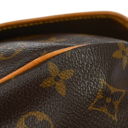 Louis Vuitton Saumur Monogram Canvas, Brown, Canvas, Shoulder Bag