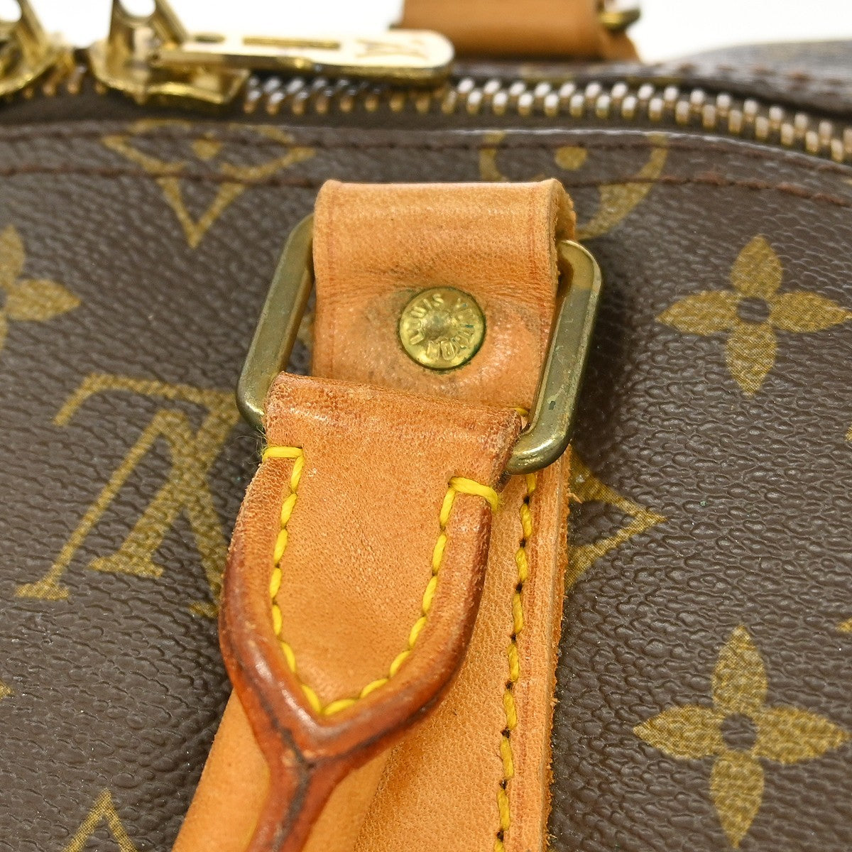 Louis Vuitton Keepall Monogram Canvas, Brown, Canvas, Travel Bag