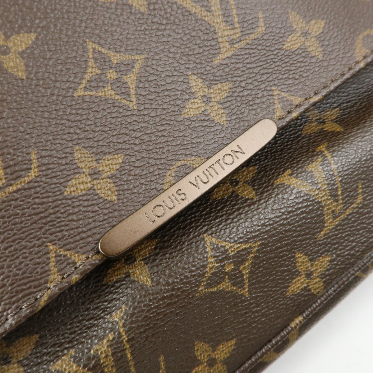 Louis Vuitton Beaubourg Messenger Monogram Canvas, Brown, Canvas, Handbag
