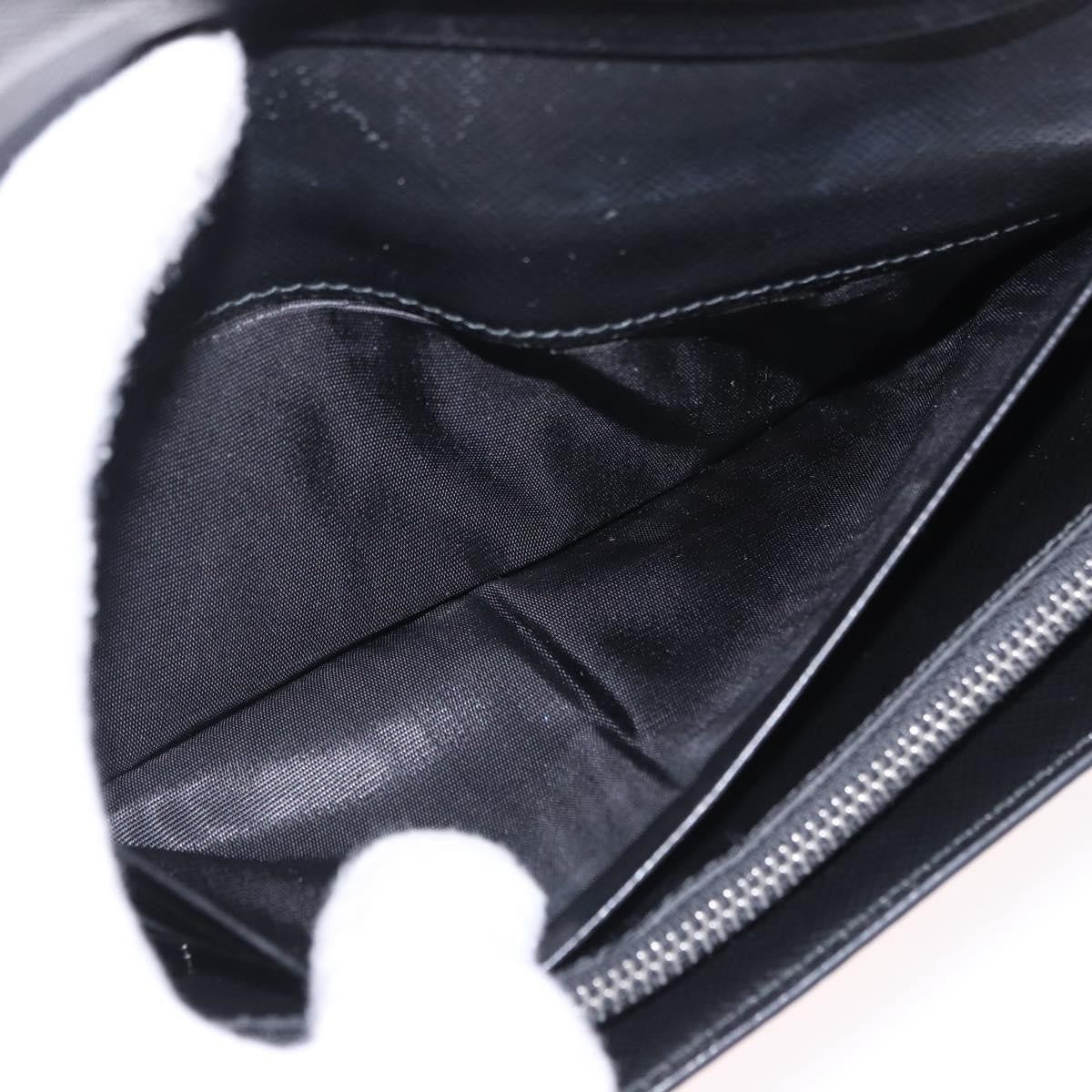 Prada Saffiano Leather, Black, Leather, Wallet