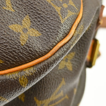 Louis Vuitton Saumur Monogram, Brown, Canvas, Shoulder Bag